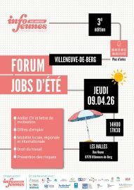 Action JOBS D'ÉTÉ à Villeneuve de Berg