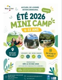 Accueil de loisirs intercommunal de Lussas – Été 2026
