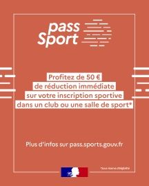 Le pass Sport est de retour !